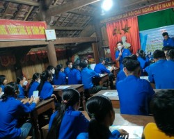 Đoàn thanh niên xã Trà Giang tổ chức cho đoàn viên, thanh niên định Kỳ sinh hoạt, thảo luận về các cuốn sách viết về Bác Hồ hằng tháng theo Kế hoạch số 407-KH/TWĐTN-BTG ngày 30/7/2021 của Ban Bí thư Trung ương Đoàn.