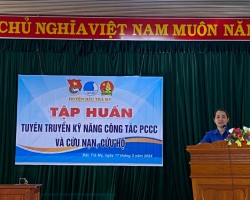 Tuyên truyền kỹ năng công tác PCCC và cứu nạn, cứu hộ năm 2024