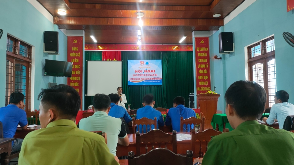Huyện đoàn Bắc Trà My tổ chức Hội nghị quán triệt chuyên đề học tập và làm theo tư tưởng, đạo đức phong cách Hồ Chí Minh năm 2022