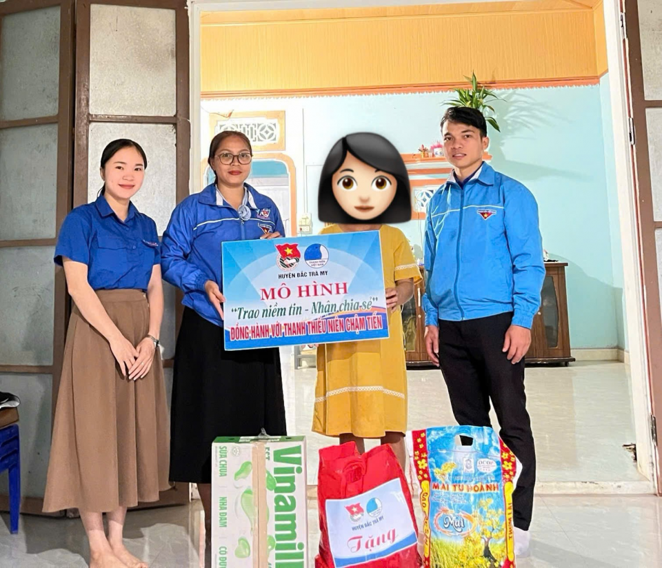 Huyện đoàn-Hội LHTN Việt Nam huyện Bắc Trà My xây dựng mô hình “Trao niềm tin-nhận chia sẻ" Đồng hành với thanh thiếu niên chậm tiến năm 2024